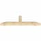 Ekena Millwork Portland Rough Sawn Timber Gable Bracket, Douglas Fir, 84"W x 24"H x 6"D x 6"F, 7/12 Pitch GBW084X24X0606POR00RDF - alternate 5
